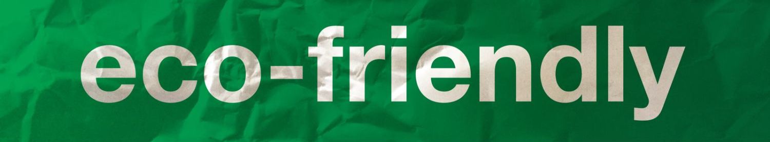 eco friendly banner